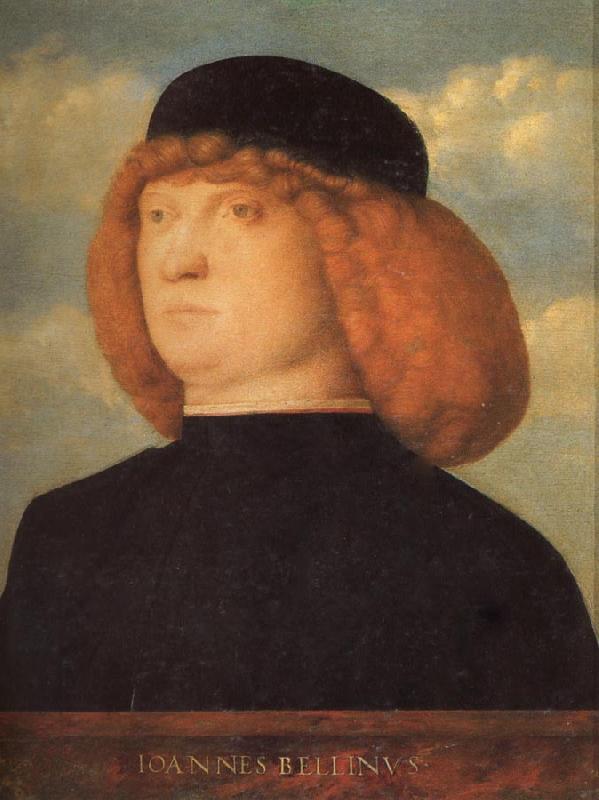 Giovanni Bellini Portrait of a Man Sweden oil painting art